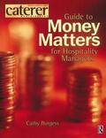 Burgess |  Money Matters for Hospitality Managers | Buch |  Sack Fachmedien