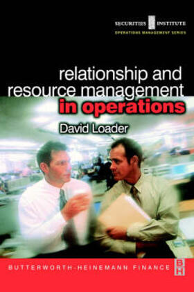 Loader |  Relationship and Resource Management in Operations | Buch |  Sack Fachmedien