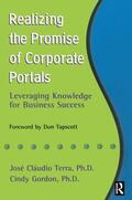 Gordon / Terra |  Realizing the Promise of Corporate Portals | Buch |  Sack Fachmedien