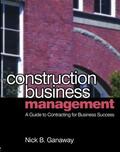 Ganaway |  Construction Business Management | Buch |  Sack Fachmedien
