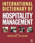 Pizam |  International Dictionary of Hospitality Management | Buch |  Sack Fachmedien