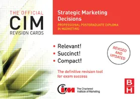 Beamish |  CIM Revision Cards Strategic Marketing Decisions | Buch |  Sack Fachmedien