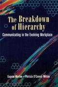 Marlow / O' Connor Wilson |  The Breakdown of Hierarchy | Buch |  Sack Fachmedien
