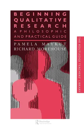 Maykut / Morehouse | Beginning Qualitative Research | Buch | 978-0-7507-0272-0 | www.sack.de