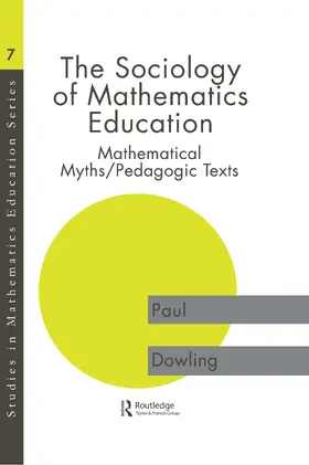 Dowling | The Sociology of Mathematics Education | Buch | 978-0-7507-0791-6 | sack.de