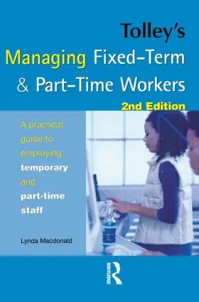 Macdonald |  Tolley's Managing Fixed-Term & Part-Time Workers | Buch |  Sack Fachmedien