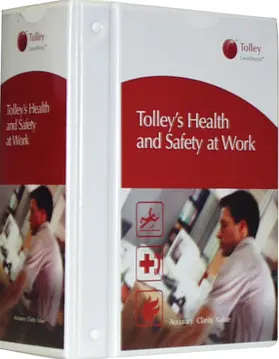  Tolley's Health and Safety at Work | Loseblattwerk |  Sack Fachmedien