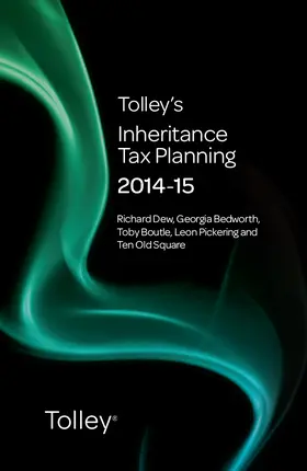 Dew / Boutle / Bedworth |  Tolley's Inheritance Tax Planning 2014-15 | Buch |  Sack Fachmedien