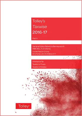Pearce-Crump / Erwood |  Tolley's Taxwise II 2016-17 | Buch |  Sack Fachmedien