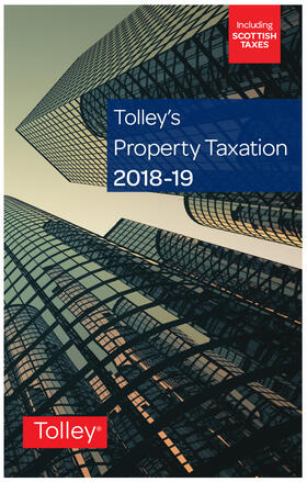 Tolley's Property Taxation 2018-19 | Buch | 978-0-7545-5493-6 | sack.de
