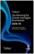 Tallon / Howard |  Tolley's Tax Planning for Owner-Managed Businesses 2018-19 | Buch |  Sack Fachmedien