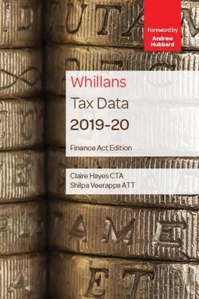 Hayes / Veerappa |  Whillans Tax Data 2019-20 (Finance Act edition) | Buch |  Sack Fachmedien