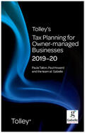 Tallon / Howard |  Tolley's Tax Planning for Owner-Managed Businesses 2019-20 | Buch |  Sack Fachmedien