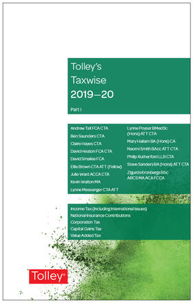 Heaton / Rutherford / Ward | Tolley's Taxwise I 2019-20 | Buch | 978-0-7545-5618-3 | sack.de