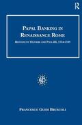 Bruscoli |  Papal Banking in Renaissance Rome | Buch |  Sack Fachmedien