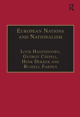Hagendoorn / Csepeli / Farnen |  European Nations and Nationalism | Buch |  Sack Fachmedien