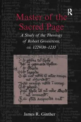 Ginther | Master of the Sacred Page | Buch | 978-0-7546-1649-8 | www.sack.de