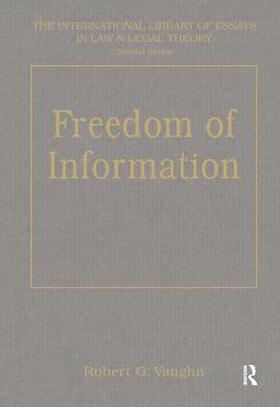 Vaughn | Freedom of Information | Buch | 978-0-7546-2081-5 | sack.de