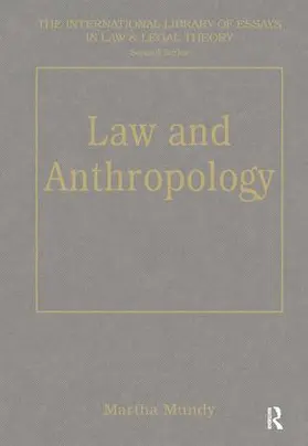 Mundy |  Law and Anthropology | Buch |  Sack Fachmedien