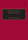 Zedalis |  International Energy Law | Buch |  Sack Fachmedien