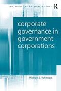 Whincop |  Corporate Governance in Government Corporations | Buch |  Sack Fachmedien