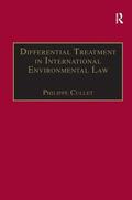Cullet |  Differential Treatment in International Environmental Law | Buch |  Sack Fachmedien