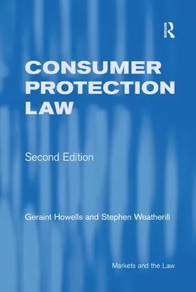 Howells / Weatherill |  Consumer Protection Law | Buch |  Sack Fachmedien