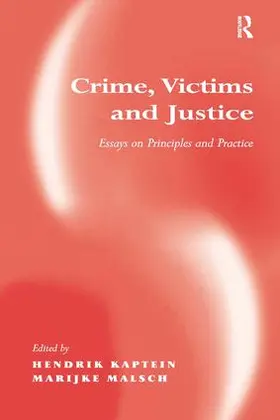 Malsch / Kaptein | Crime, Victims and Justice | Buch | 978-0-7546-2354-0 | www.sack.de