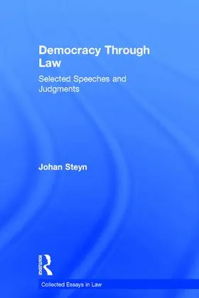 Steyn |  Democracy Through Law | Buch |  Sack Fachmedien