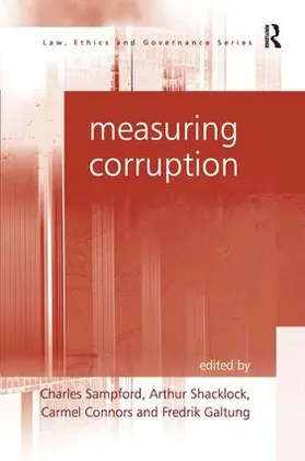 Sampford / Shacklock / Galtung |  Measuring Corruption | Buch |  Sack Fachmedien