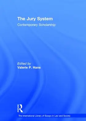 Hans |  The Jury System | Buch |  Sack Fachmedien