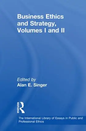 Singer |  Business Ethics and Strategy, Volumes I and II | Buch |  Sack Fachmedien