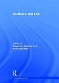 Iii / Goodrich |  Nietzsche and Law | Buch |  Sack Fachmedien