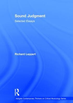 Leppert | Sound Judgment | Buch | 978-0-7546-2683-1 | sack.de