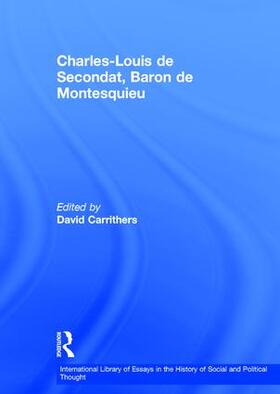 Carrithers |  Charles-Louis de Secondat, Baron de Montesquieu | Buch |  Sack Fachmedien