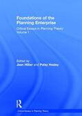 Healey / Hillier |  Foundations of the Planning Enterprise | Buch |  Sack Fachmedien
