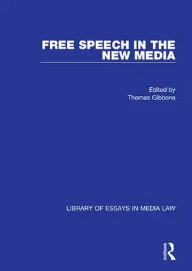 Gibbons |  Free Speech in the New Media | Buch |  Sack Fachmedien