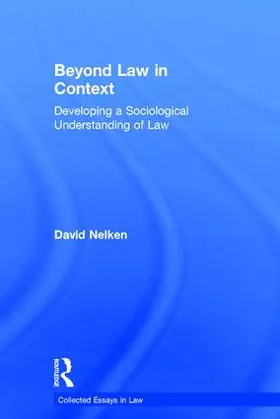Nelken | Beyond Law in Context | Buch | 978-0-7546-2802-6 | sack.de