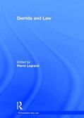 Legrand |  Derrida and Law | Buch |  Sack Fachmedien