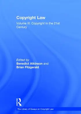 Atkinson / Fitzgerald |  Copyright Law | Buch |  Sack Fachmedien