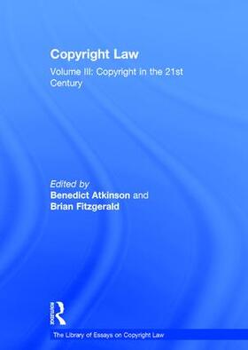 Atkinson / Fitzgerald | Copyright Law | Buch | 978-0-7546-2843-9 | sack.de