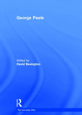Bevington |  George Peele | Buch |  Sack Fachmedien