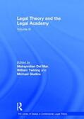 Mar / Twining |  Legal Theory and the Legal Academy | Buch |  Sack Fachmedien