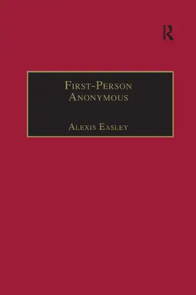Easley |  First-Person Anonymous | Buch |  Sack Fachmedien