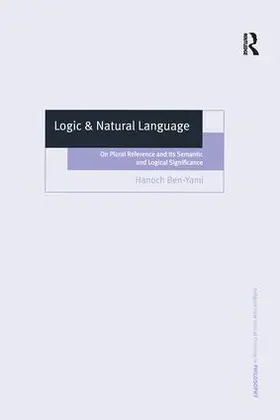 Ben-Yami |  Logic & Natural Language | Buch |  Sack Fachmedien