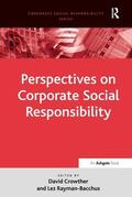 Rayman-Bacchus / Crowther |  Perspectives on Corporate Social Responsibility | Buch |  Sack Fachmedien