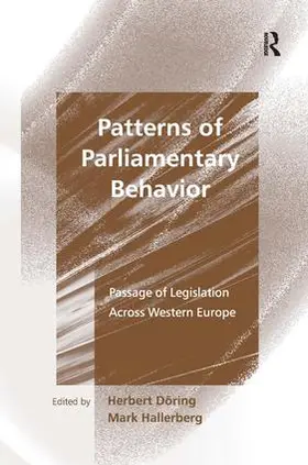Doering / Döring / Hallerberg |  Patterns of Parliamentary Behavior | Buch |  Sack Fachmedien