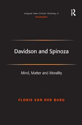 Burg |  Davidson and Spinoza | Buch |  Sack Fachmedien
