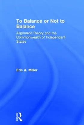 Miller | To Balance or Not to Balance | Buch | 978-0-7546-4334-0 | www.sack.de