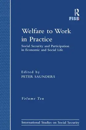 Saunders |  Welfare to Work in Practice | Buch |  Sack Fachmedien